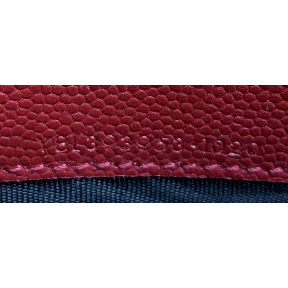 Saint Laurent Classic Monogram Wallet on Chain Matelasse Chevron Leather Small - Picture 10 of 10